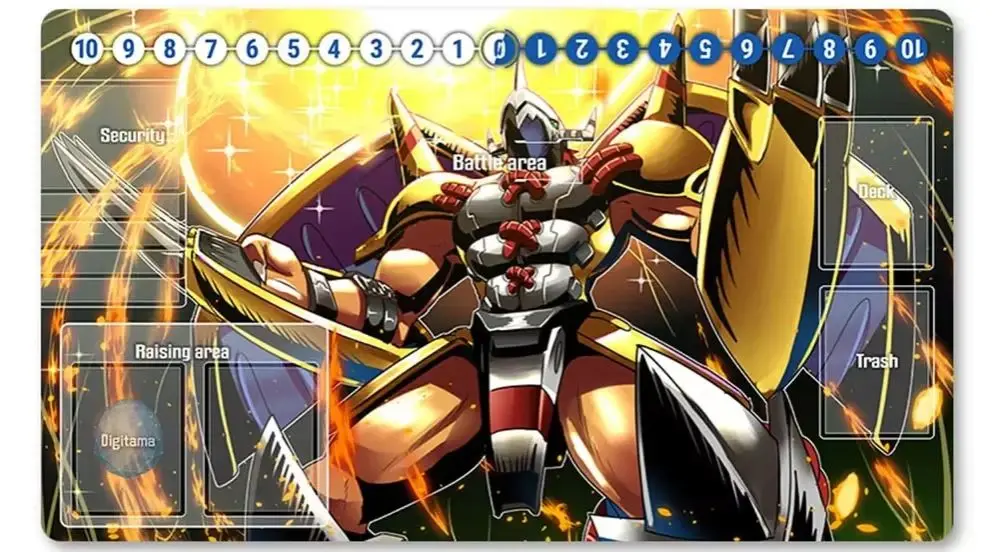 

Board Game Digimon Playmat Size 60X35 cm Play Mats Compatible for DTCG -1961459