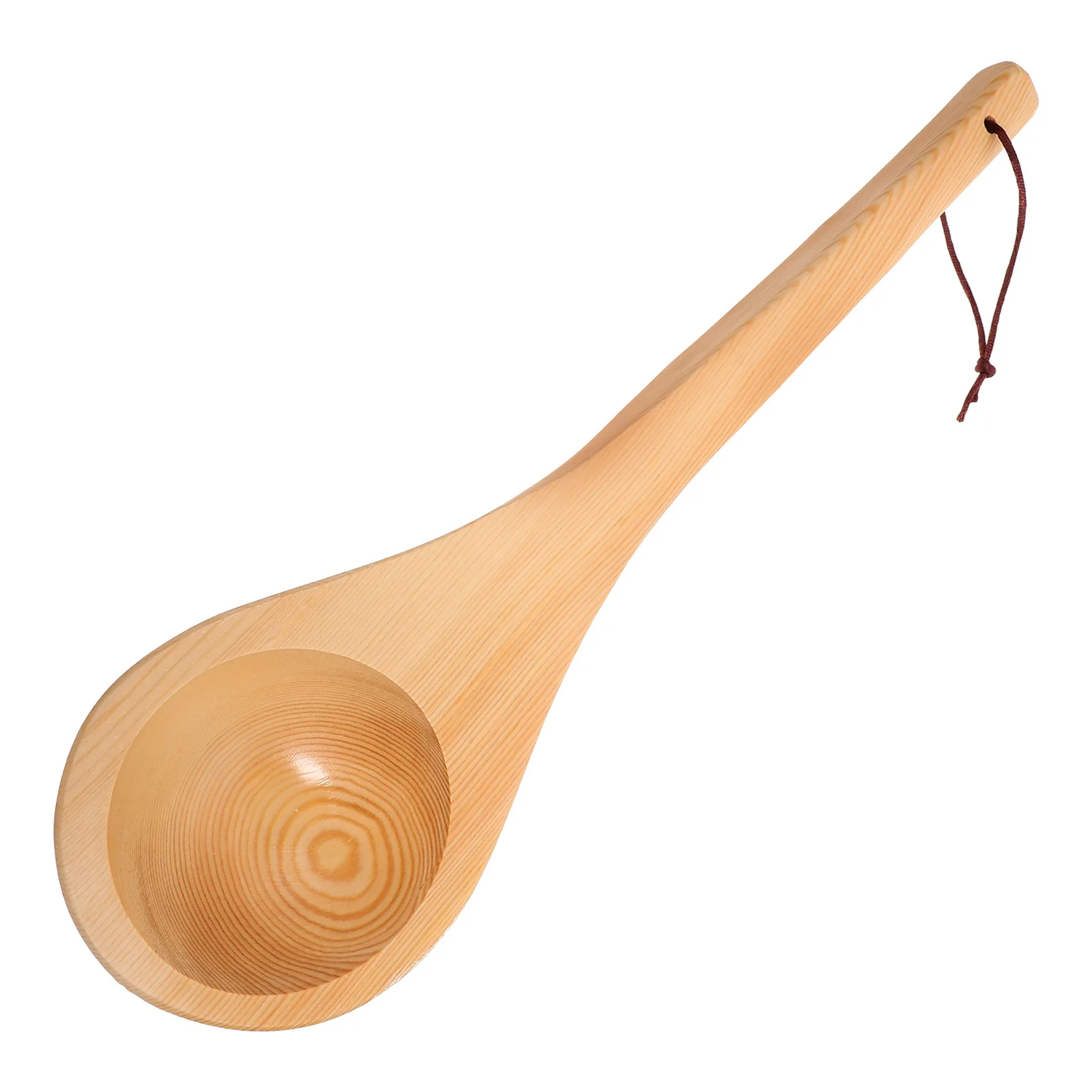 

1pcs Spruce Wood Ladle Long Handle For Bath Shower Sauna Room Kitchen Garden Multipurpose Water Scoop Household Tool