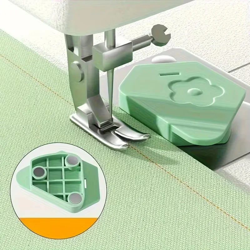 3-teiliges magnetisches Näh-Nähfuß-Set – keine Strom erforderlich, farbcodiert zum Quilten und Heimwerken, passend für die meisten Maschinen