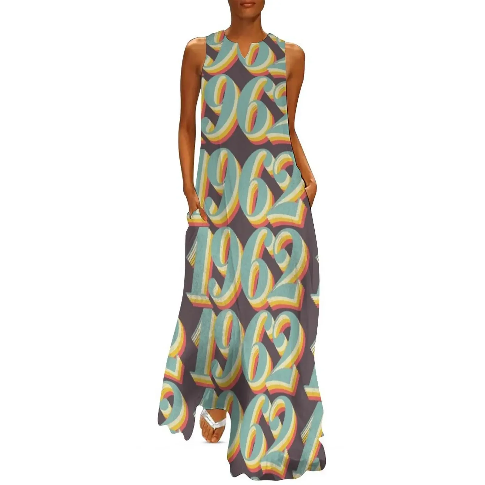 

born in 1962 Long Dress prom dress 2025 summer dress woman 2025 trendy
