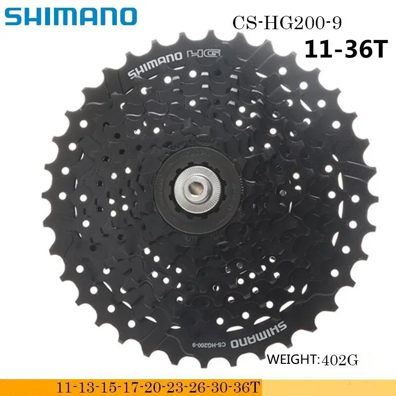 SHIMANO Tourney HG200 7s 12-28T/12-32T 8s 12-32T 9s 11-32/34T Cassette CS-HG200-7/8/9 For Mountain Bike Bicycle Original Shimano