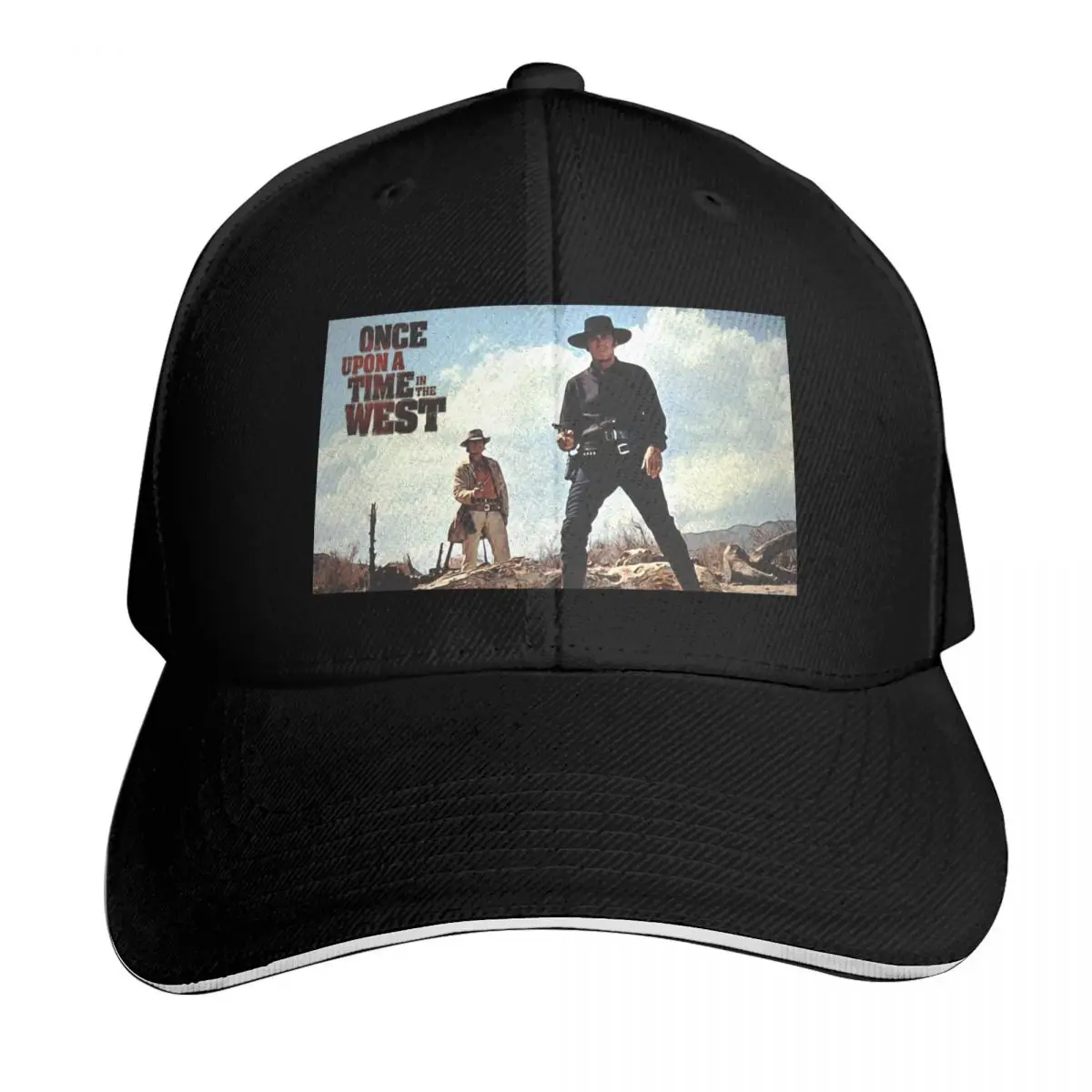 

once upon a time in the west Baseball Cap funny hat Icon Snapback Cap Golf Hat Man Female Men's