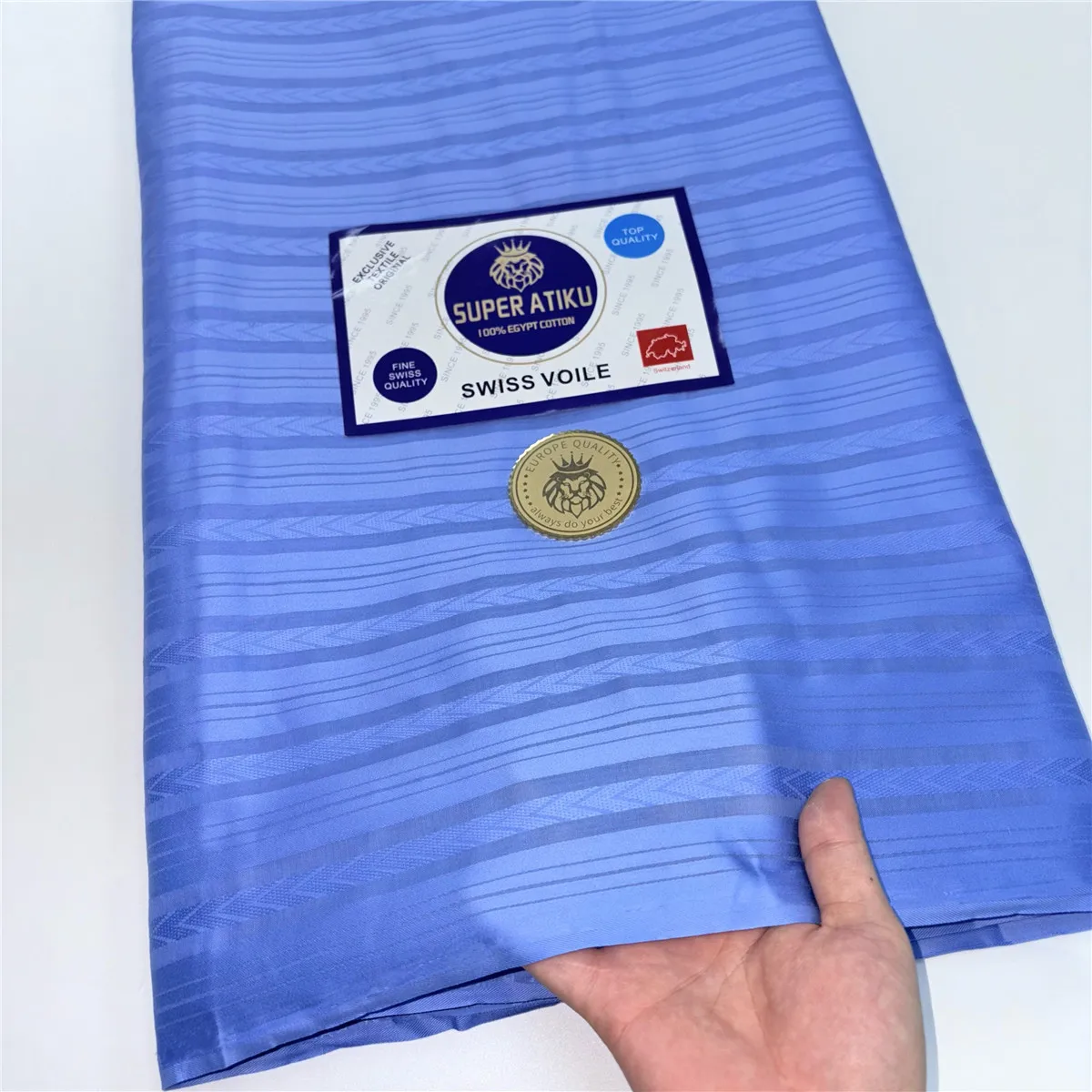 5 Yards African Fabrics Soft Atiku Cotton Fabric For Men Suit Making Material 100% Cotton Atiku Fabric for Clothes Sewing 15A78
