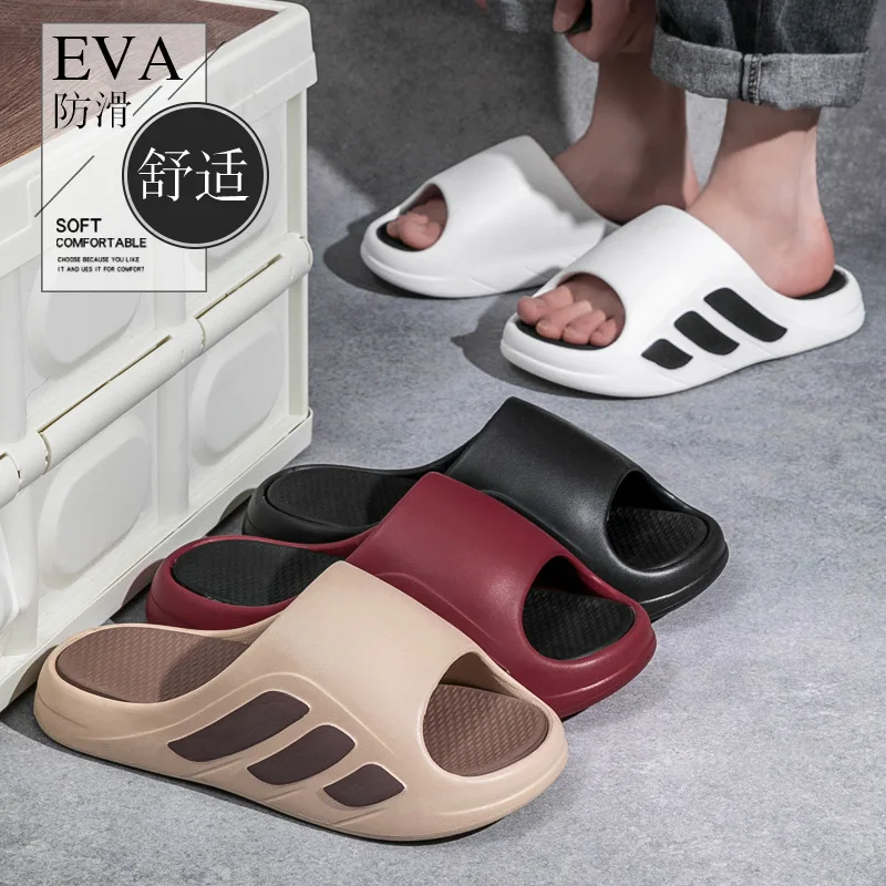 Zapatillas de interior, zapatos de verano para mujer, zapatos Sabot de estilo deportivo para mujer, ropa de fondo grueso para exterior en casa, antideslizantes y a prueba de olores