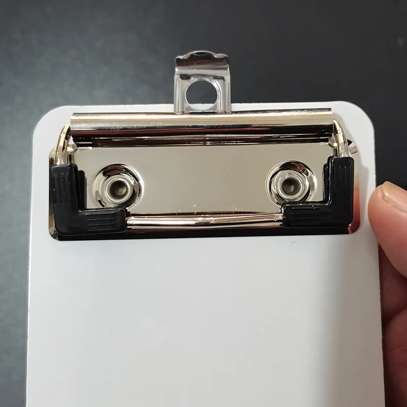 Portable Multi-Function Clipboard Organizer: Hangable Mini Plastic Note Holder for Home Office School