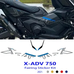 Adesivo XADV 750 adesivo in PVC per Honda X-ADV 750 X ADV 750 2021 2022 2023 2024 adesivo di protezione antigraffio