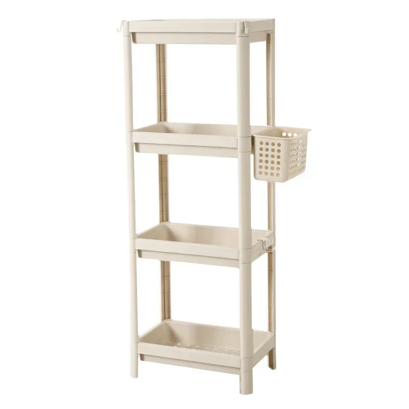 

z Storage Holder Bathroom Shelving Floor-To-Ceiling Bathroom Storage Rack Toiletries Toilet Sewn Multi-Layer Storage Corner Rac