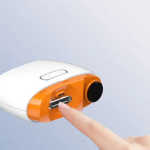 전기 자동 네일 클리퍼, 전기 연마, 네일 트리머, 손톱 가위, 어린이 및 성인용, 2 in 1 Best5