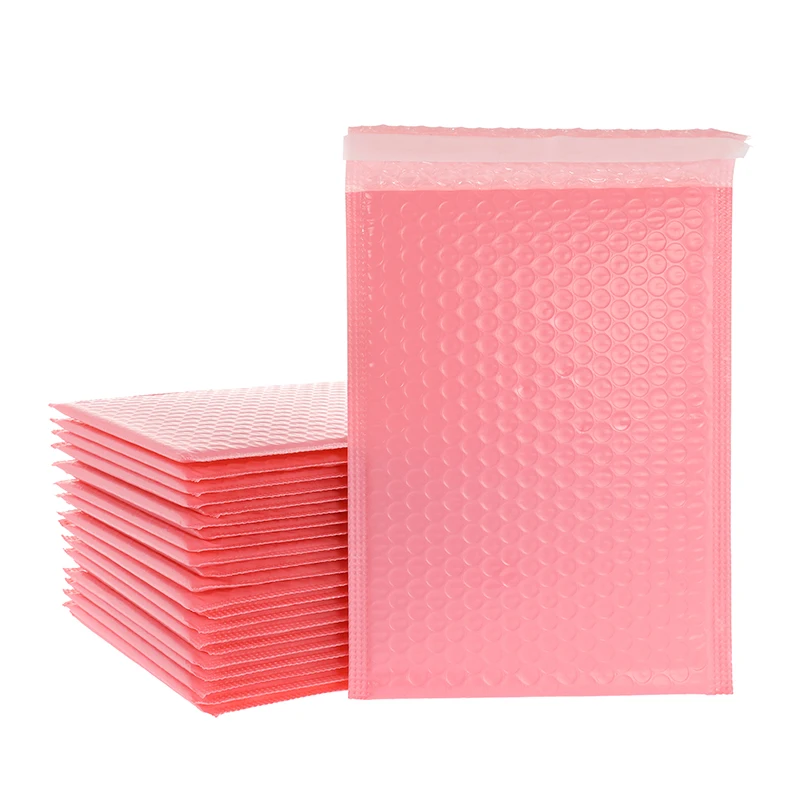 23 x 28 cm gepolsterte Umschläge, 50 Stück/Lot, selbstklebende Verpackung, Luftpolster-Versandtasche, gepolsterte Versandumschläge für Unternehmen, Mehrzweck