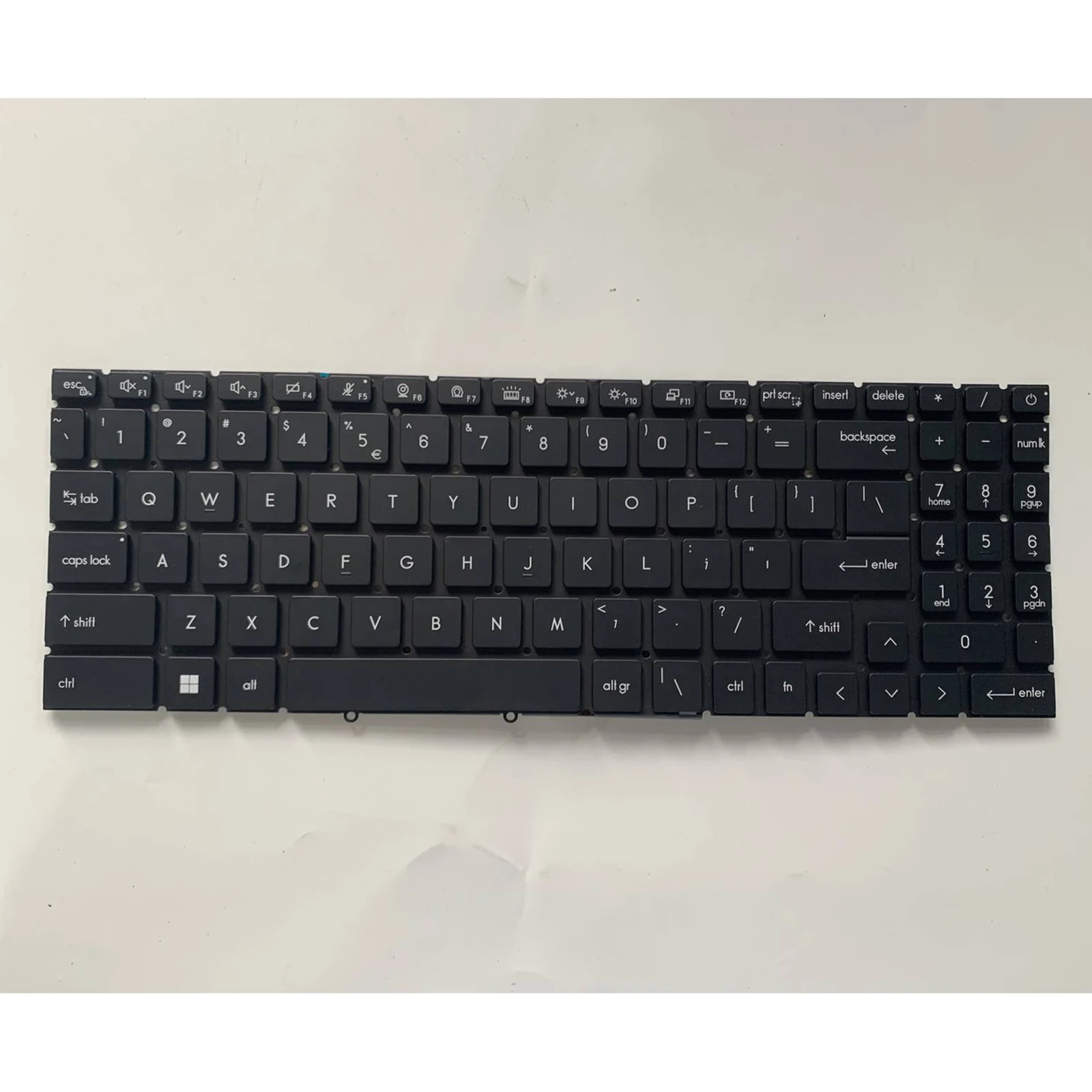 US Layout for MSI Creator Z16P B12UG B12UHT Z17 A12UET A12UMS MSI Stealth GS77 12U 12UE 12UG 12UH MS-17P1 Laptop Keyboard view 2