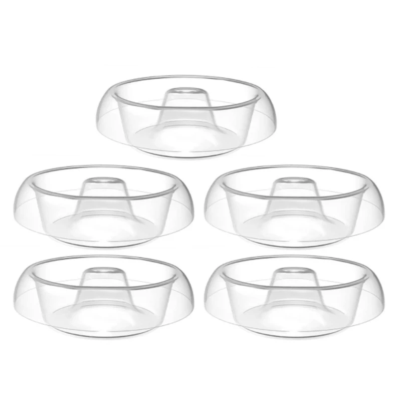 

MXME Quick Swap Bead Trays Efficient Jewelry Designing Tool Clear Plastic Bead Organizers Beadwork Tray Replacement Bowls Set