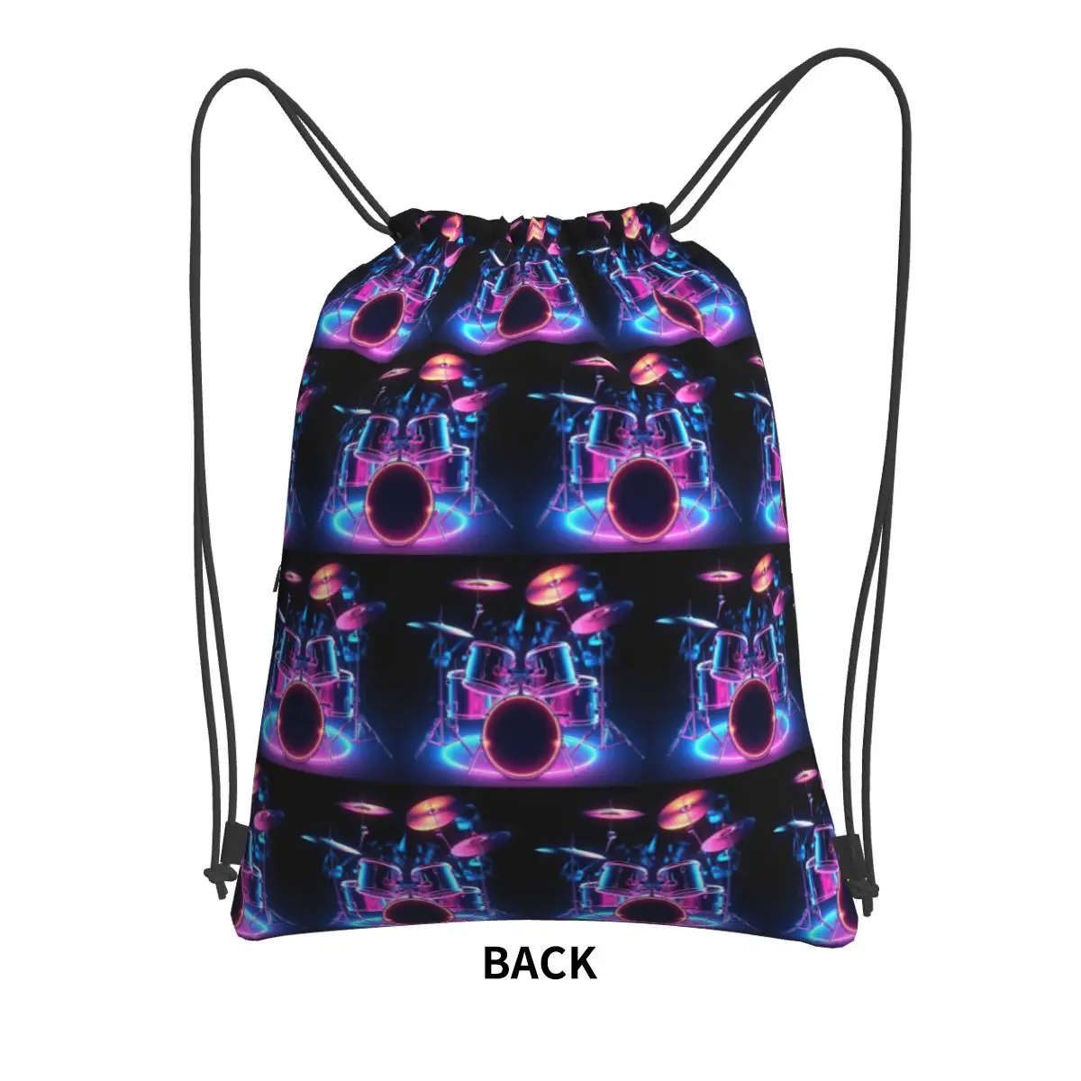 Shelf Drum Electronic Drum Backpacks Multi-function Drawstring Bundle Pocket Sports Bag Book Bags for Travel School