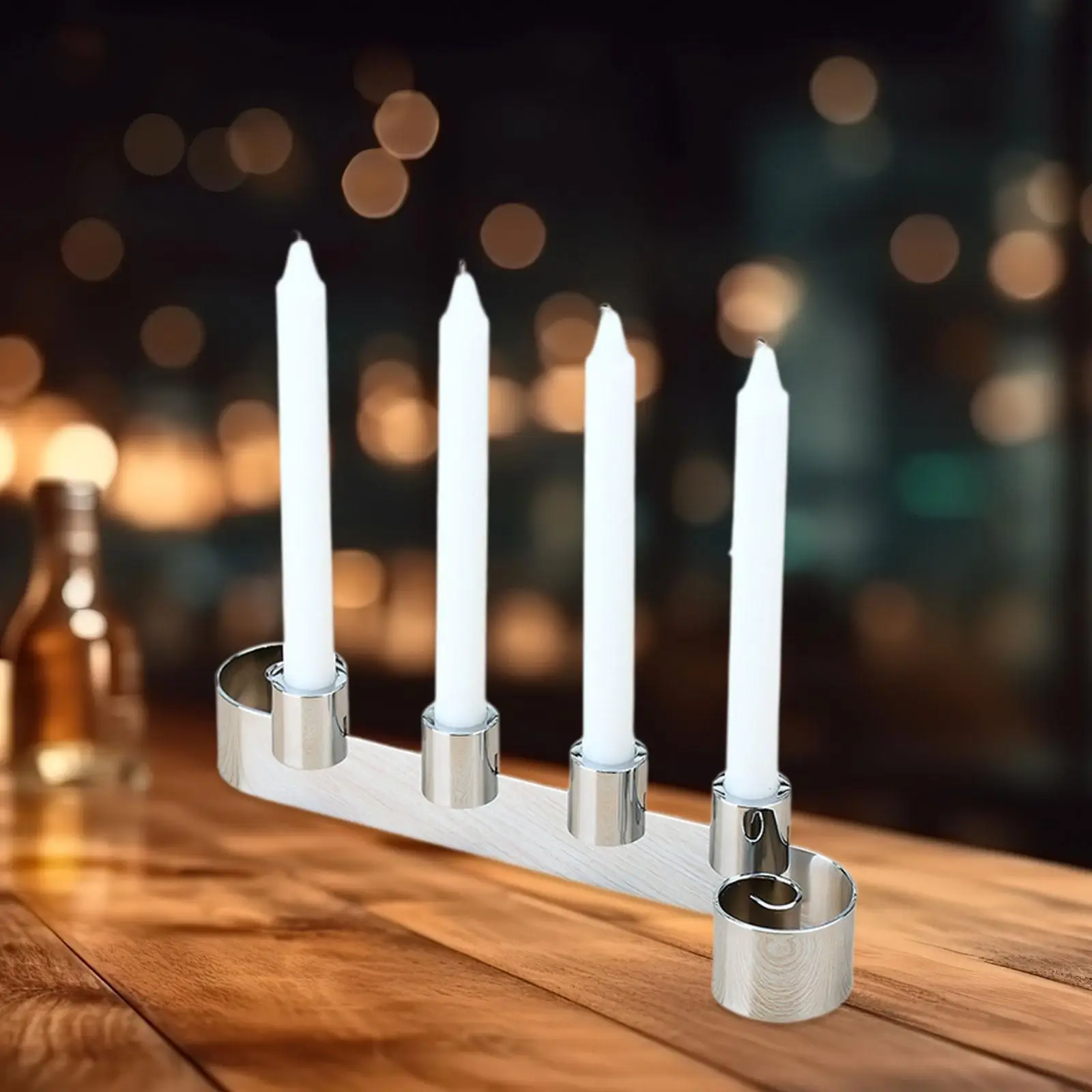 Hurricane Candle Holder Elegant for Dining Room Anniversary Home Decoration