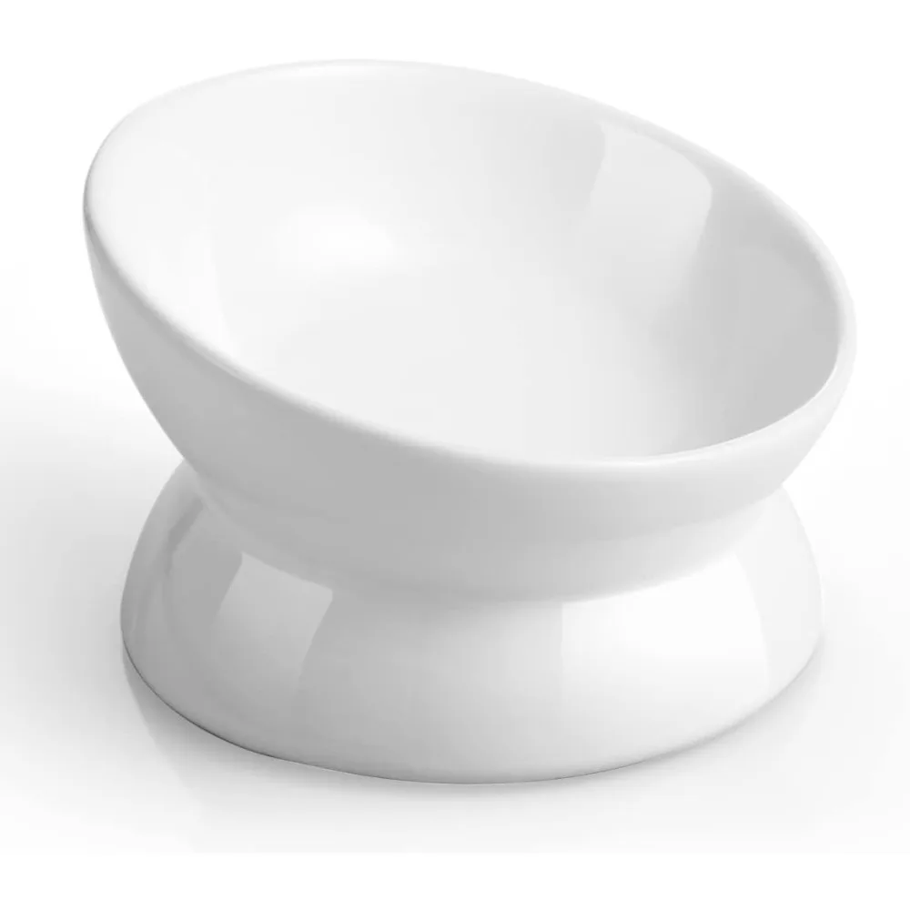 Ergonomic Elevated Cat Food Bowl for Cats