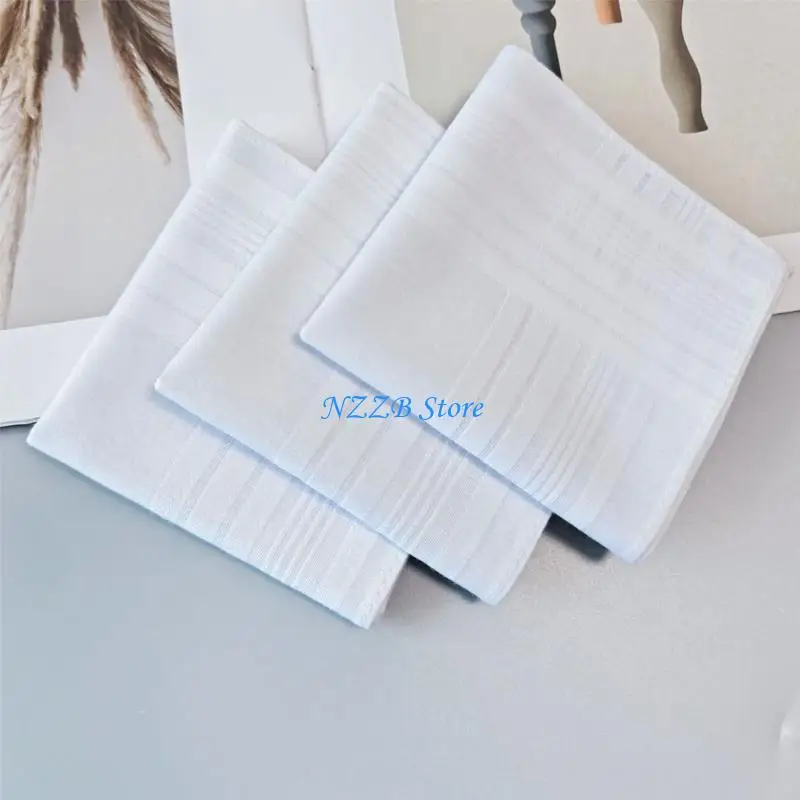 T21F CLAY COTTON WHITE CLANKERCHIEF NONLERGENIC RAPIDDRY MACHEN