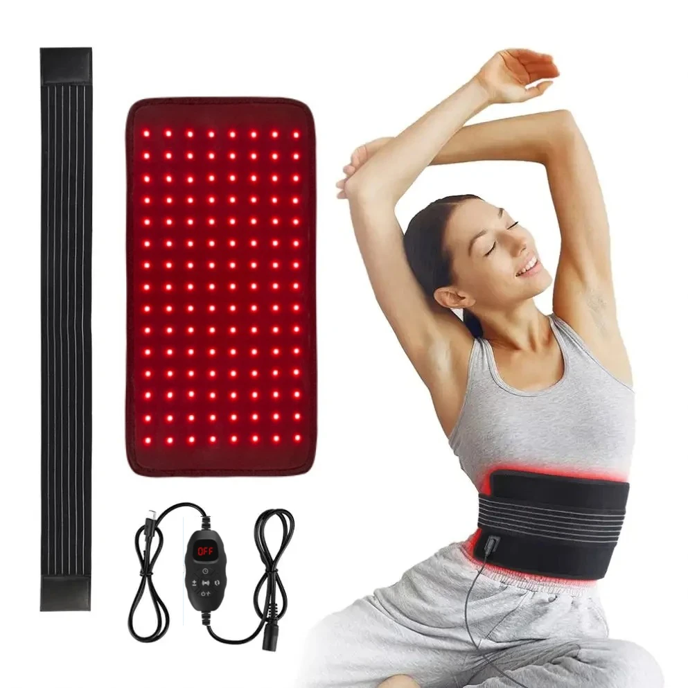 

Red Light Therapy Belt,Red Light Therapy for Body with 660&850 nm Near Infrared Light for Back,Shoulder,Waist Muscle Pain Relief