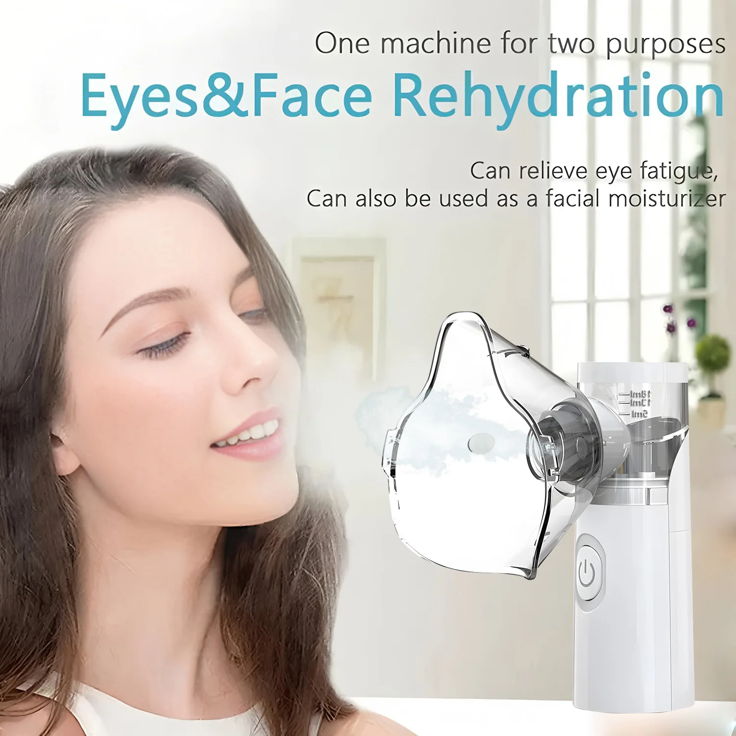 Mini Home Mist Facial Sprayer Humidifier Nebulizer Face Steamer Moisturizing Beauty Instruments Face Skin Care Tools