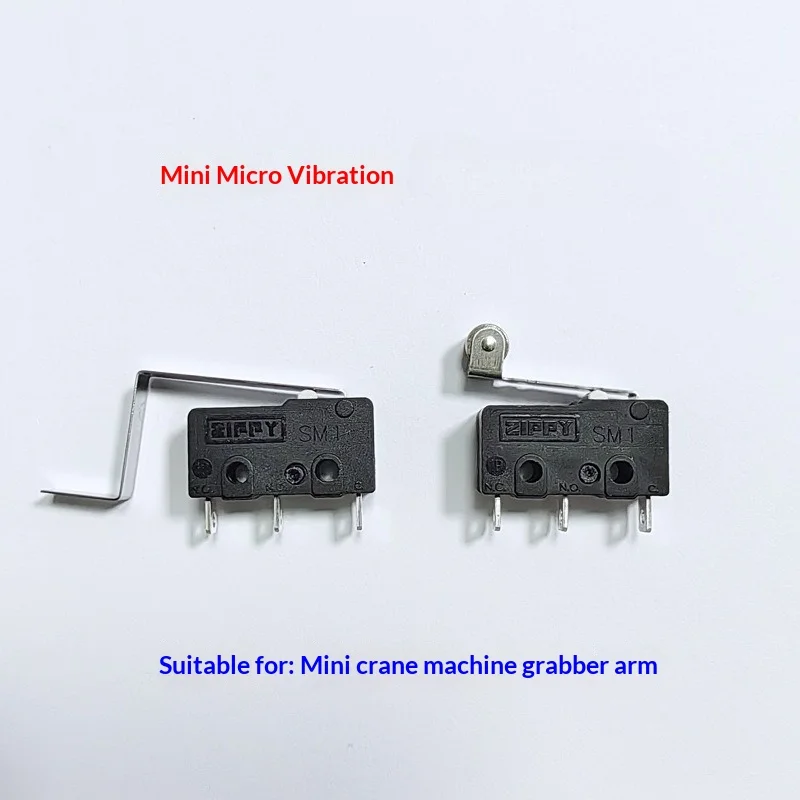 Coin Operated Games Micro Switch Mini Crane Machine Parts 3 Legs with Wheels Arcade Prize Claw Game Accessories