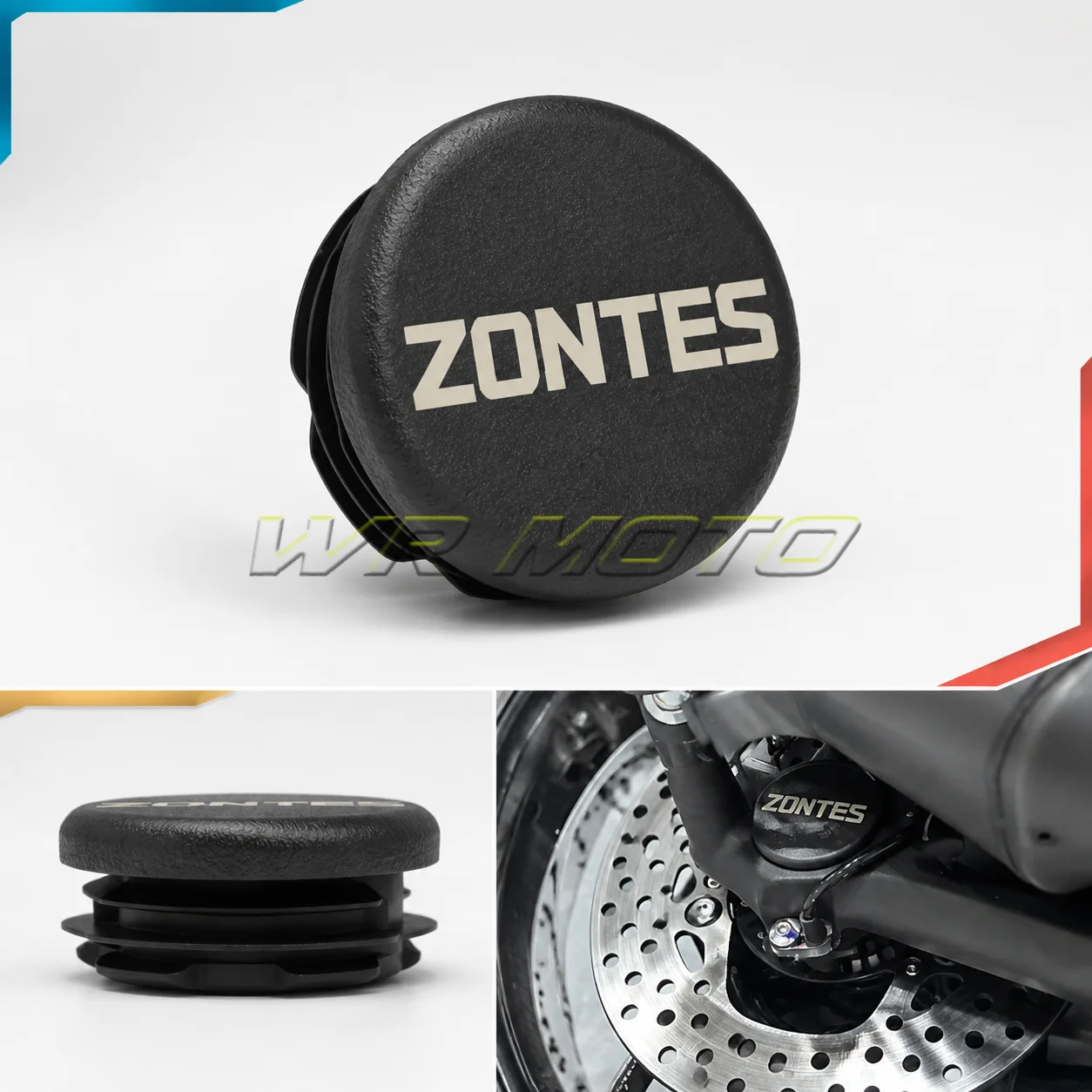 Frame Hole Rear‑Axle Middle Cover Waterproof Dust‑Proof Plug Stopper Fit For 2026 ZONTES 150X Motorcycle Mod Accessories