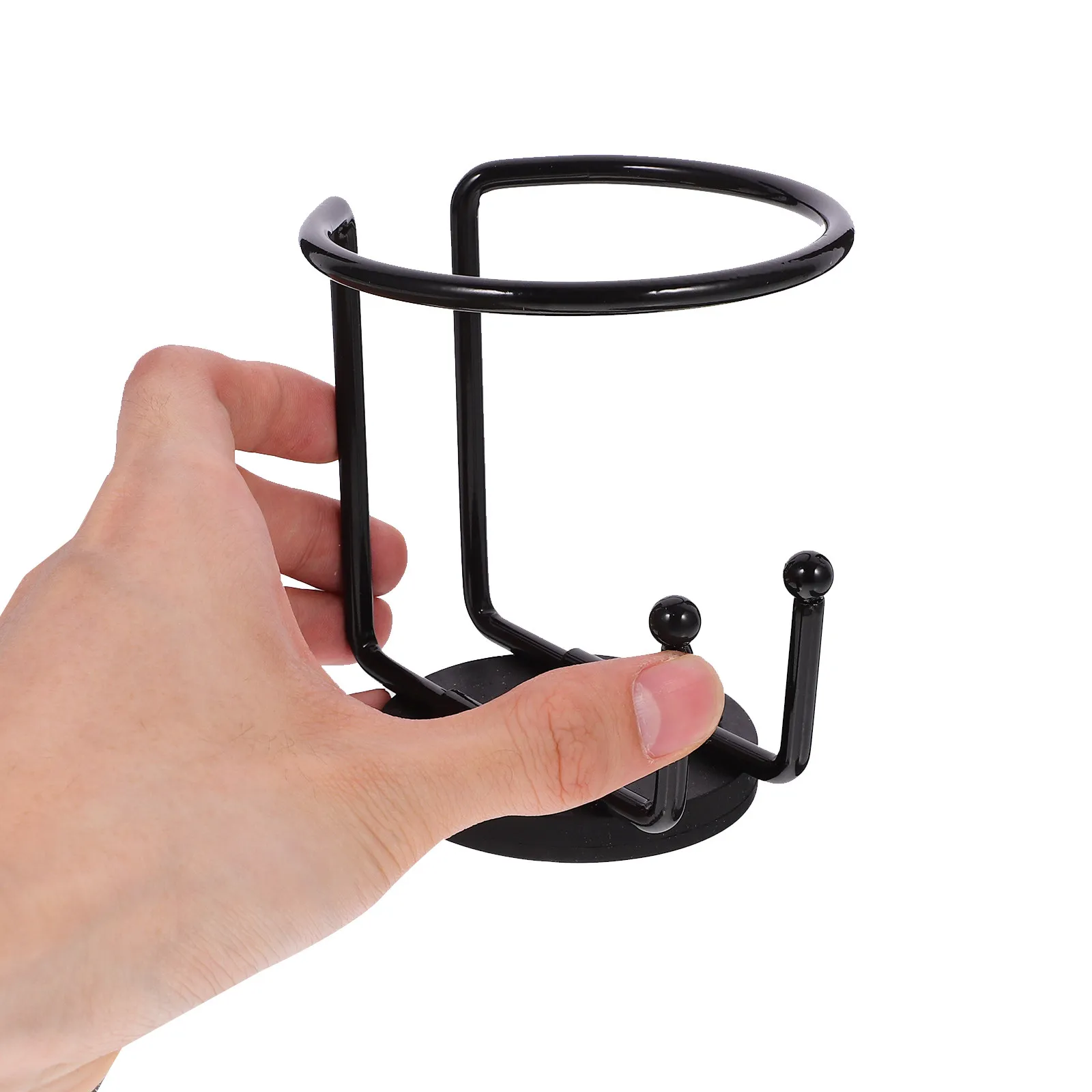 

Universal Magnetic Bottle Holder Cup Fixing Stand for Cart Rv Heavy Duty Metal Drink Holder Upright Mount Design
