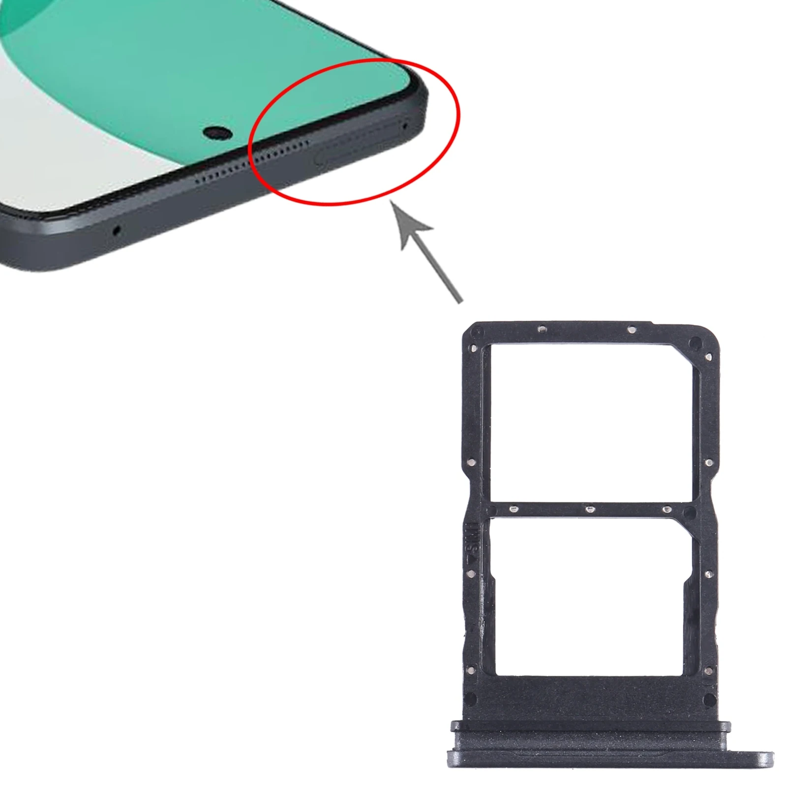 For Huawei Nova 11i SIM + SIM Card Tray