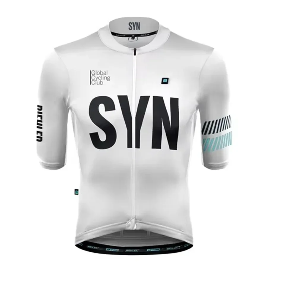 New Style SYN Team Cycling Jersey men 2024 Summer SYNDICATE Short sleeve Jersey Bicycle Sports Riding Bicycle Shirts view 2