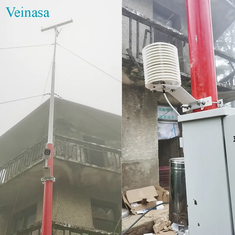 2026 Forest Fire Danger Level Weather Station AWS108-GBDZ with Camera Photo-Taking Function Fire Danger Index Customized Support