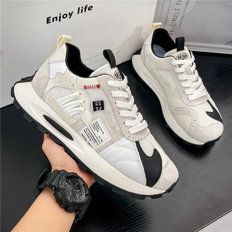 

2026 Men's Casual Running Shoes 2025 New Quality Fashion Sneakers for Mens Mesh Outdoor Tennis Training Shoes Tenis Masculino