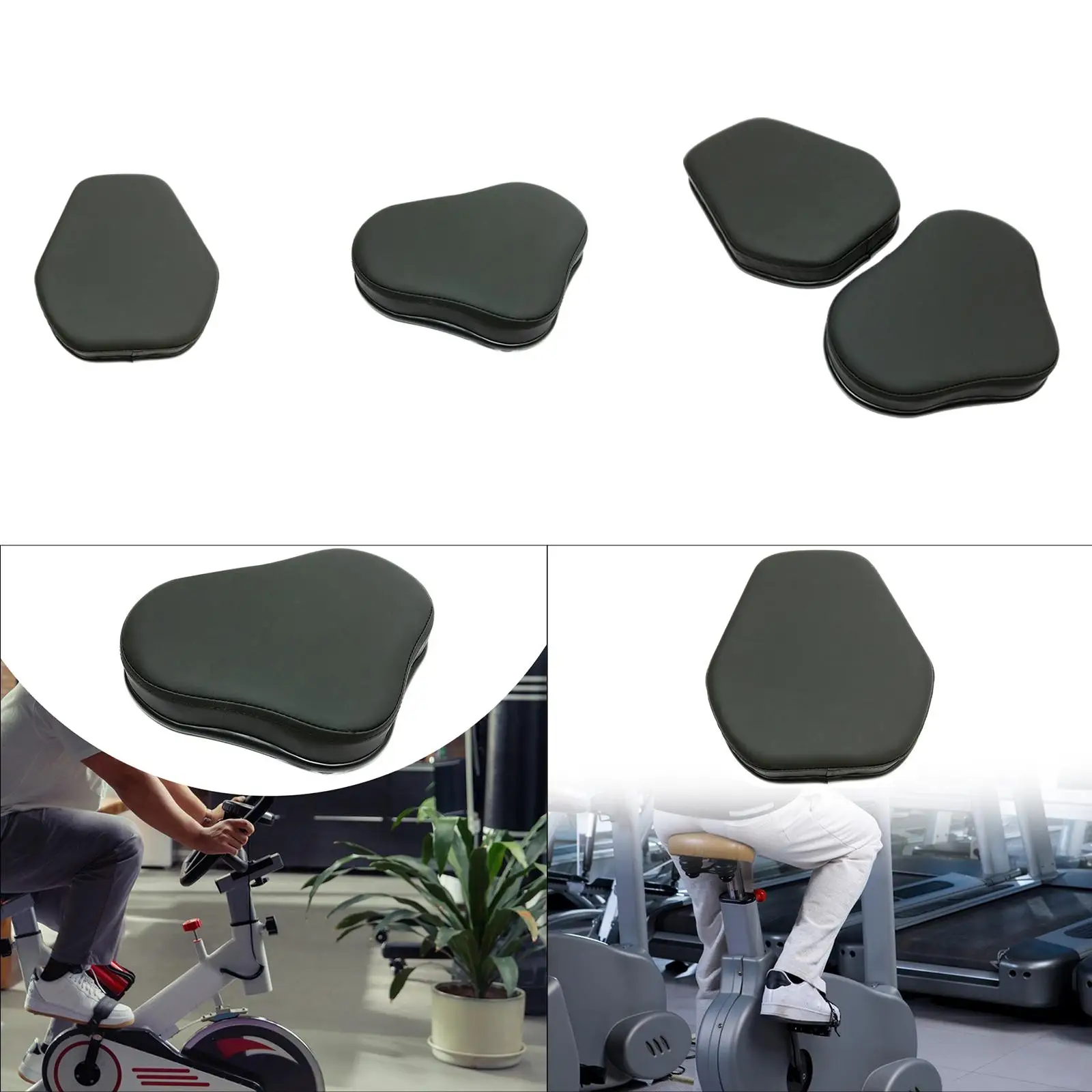 

Подушка для велотренажера, стационарная подушка для велосипеда, удобная, широкая, простая установка, замена ватного диска для взрослых