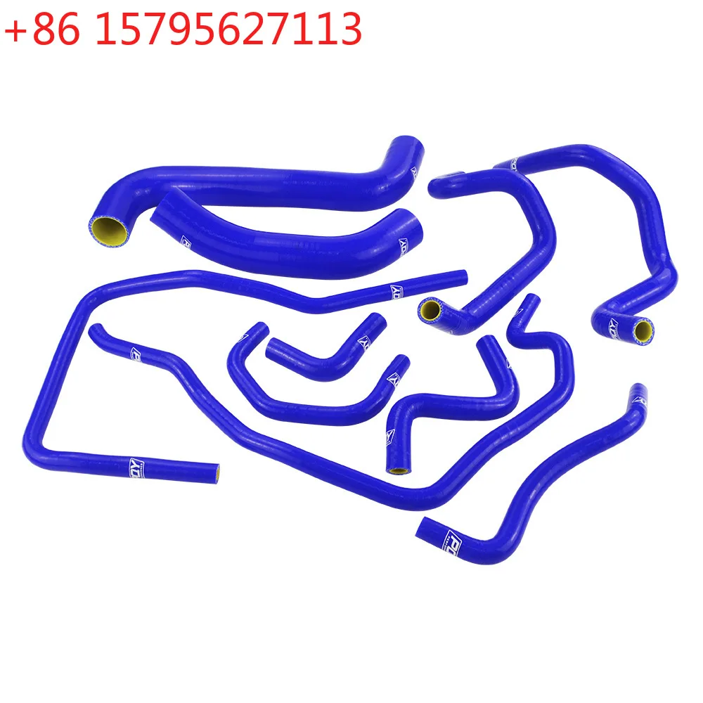 

Modified auto parts blue silicone radiator hose kit is suitable for a set of 10 Subaru models