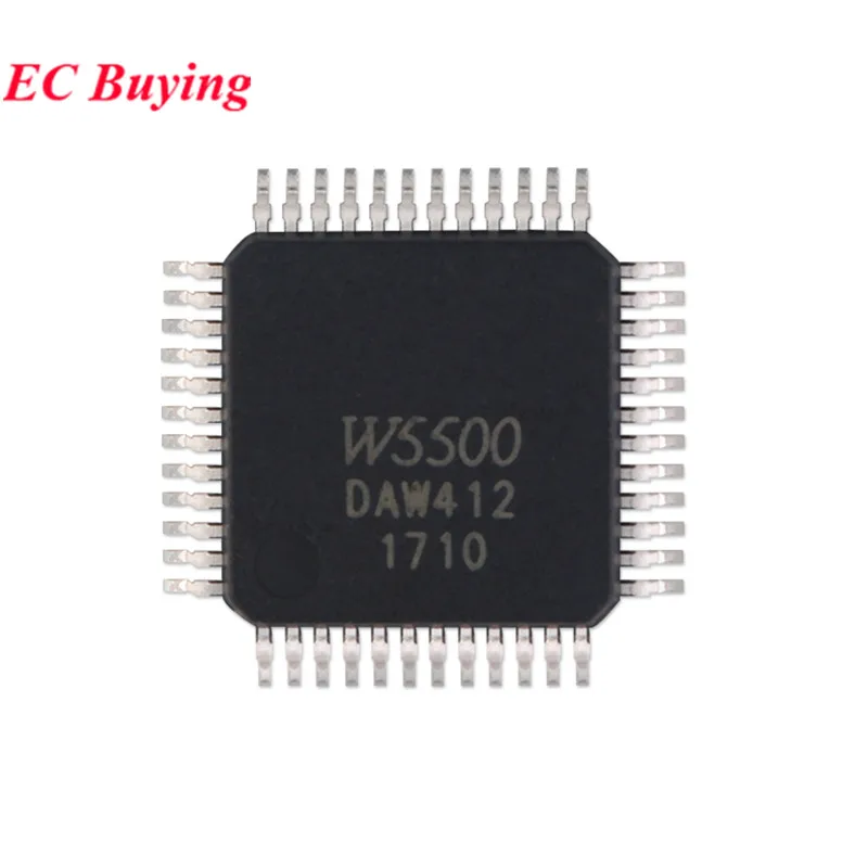 10Pcs/1pc USR-ES1 W5500 SPI to LAN Ethernet Network Module TCP IP 51 STM32 Interface 3.3V 5V WIZ820io RC5 Internet of Things