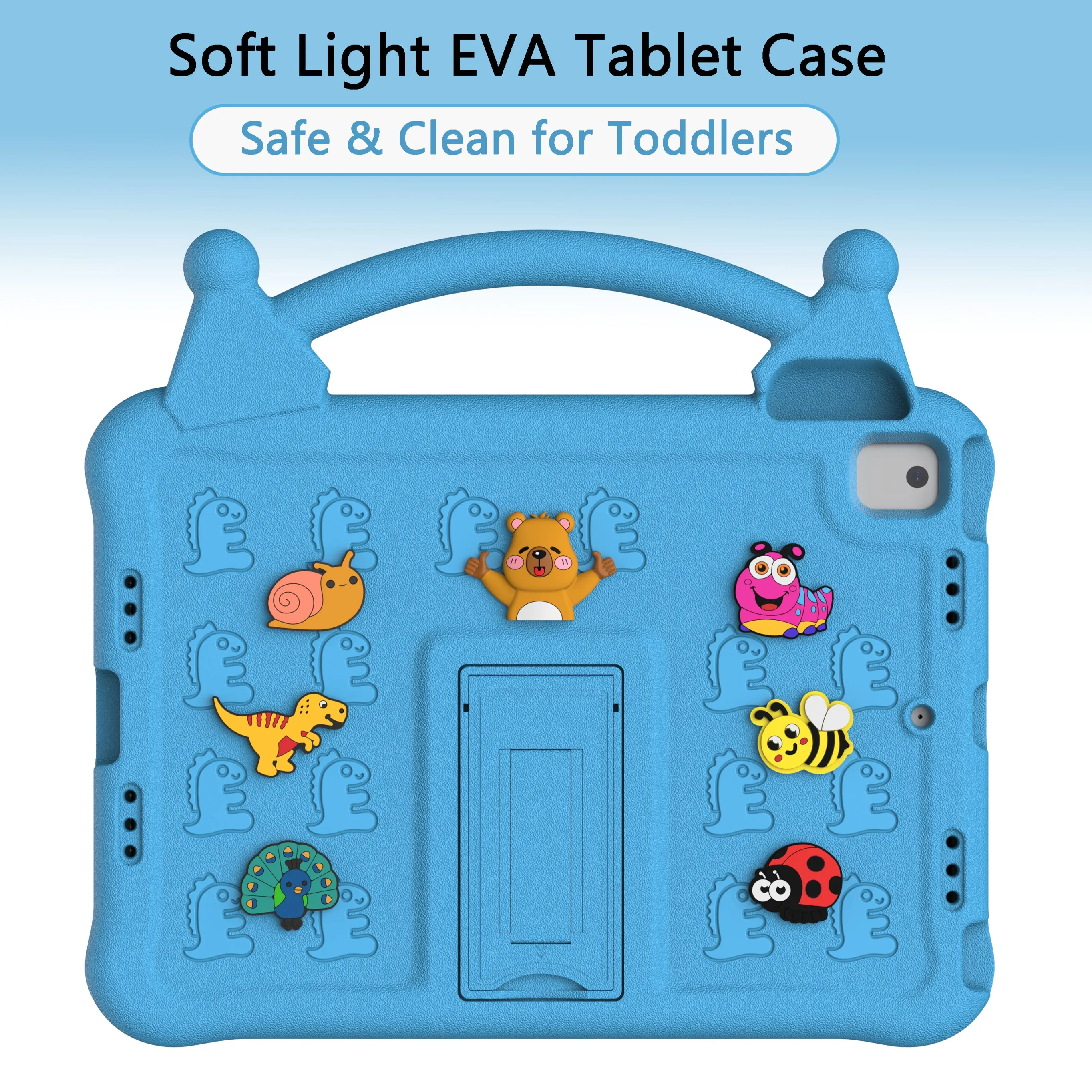 Stand EVA Case For iPad Air 13 11 5 4 3 2 1 Pro 13 12.9 11 10.5 9.7 2017 2018 A16 11th 10th 10.2 7th 8th 9th Gen. Mini A17 Pro 6