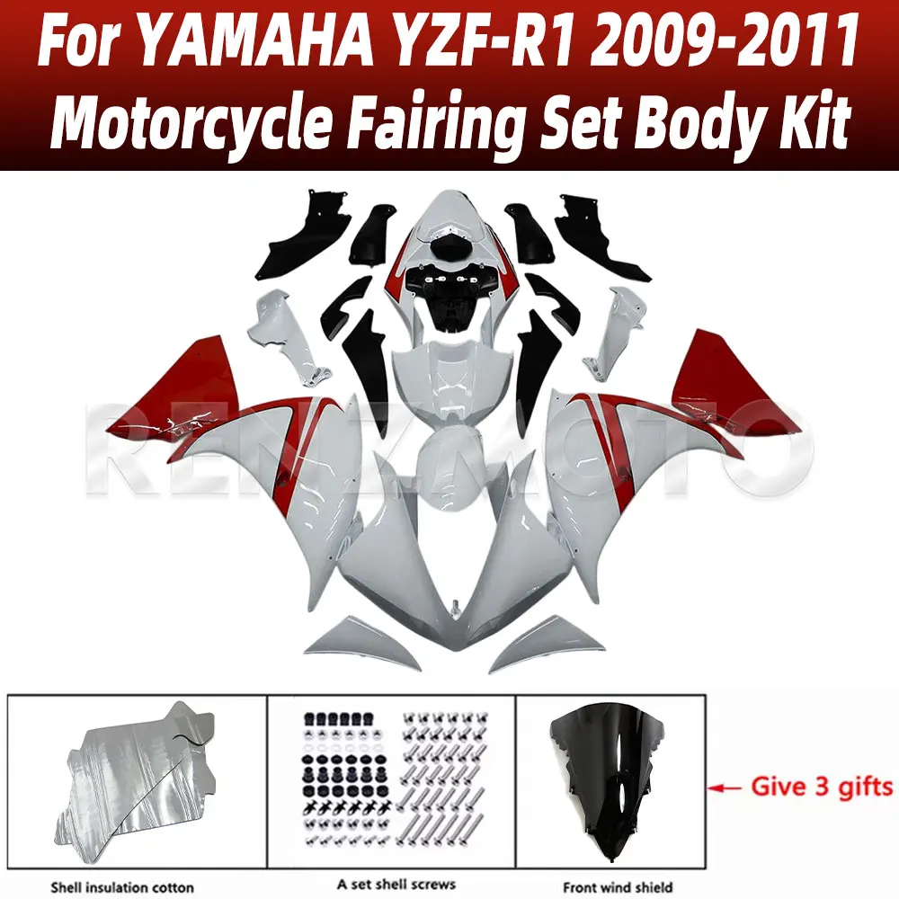 

Fit for Yamaha YZF-R1 2009-2011 Y1009-116a Frame Infill Panels Side Fairing Decorative Panel Motorcycle Accessories