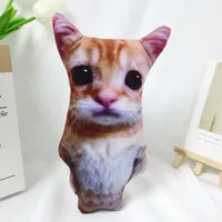 21cm Cute El Gato Cat Plush Toys Wowwow Cat Dolls Plushies Simulation Stuffed Animals Birthday Holiday Gift Kids Collectible Toy