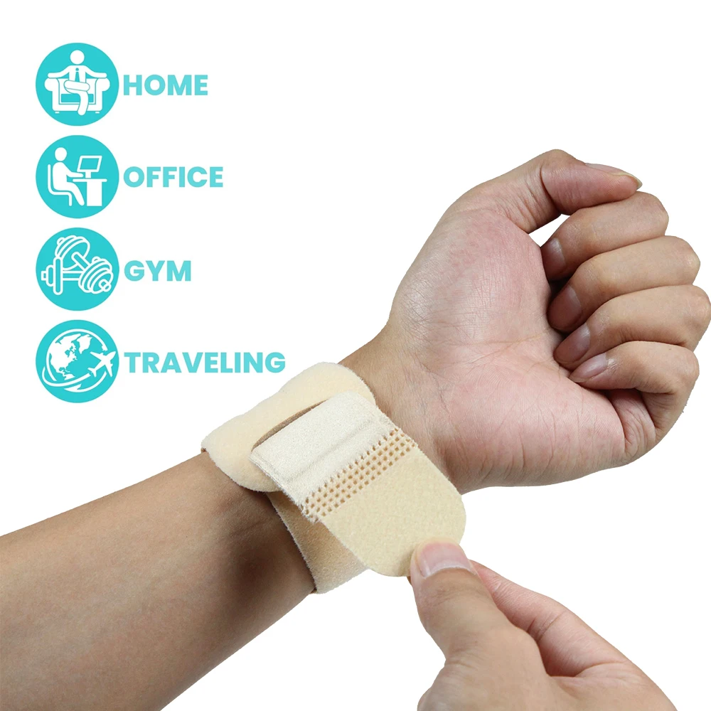 1 Pcs Adjustable Support Wrist Brace Thin Sports Yoga Wrist Band TFCC Tear Triangular Fibrocartilage Injuries Brace Ulnar Fix