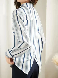 2024 Spring Autumn Long Sleeve Shirts Tops Blusas Mujer Fashion printing ladies shirts New elegant Women's Blouses