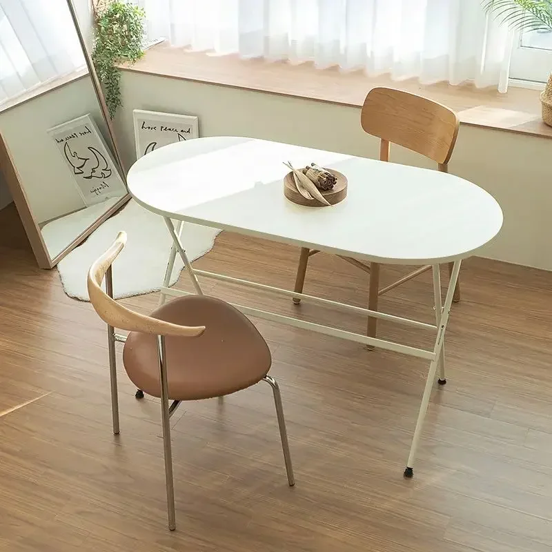 Folding Table, Small Dining Table, Home Dining Table, Writing Desk, Office Desk, Bedside Desk, Lazy Table 접이식 책상