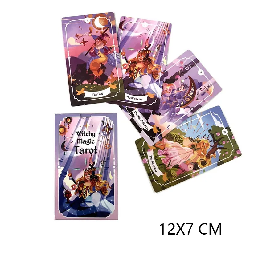 

12X7 Witchy Magic Tarot Card Games