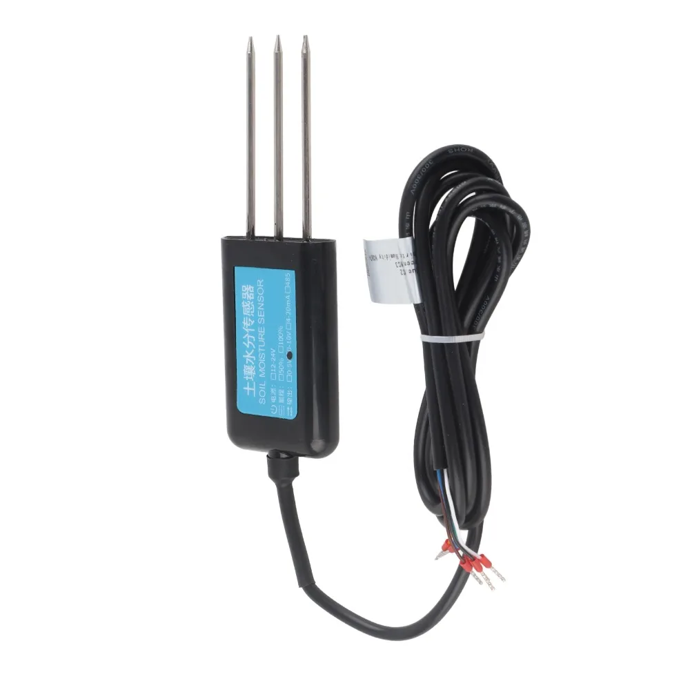 

Universal Soil Moisture Sensor Black Stainless steel and Plastic Soil Humidity Sensor Easy to Use Compact Soil Moisture Tester