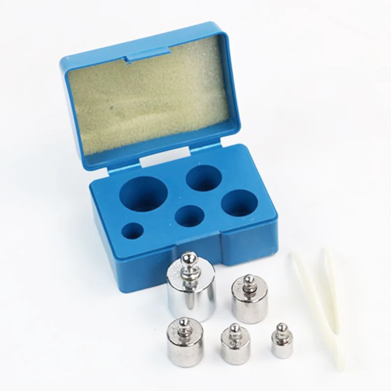 Teaching Experimental Weights Electronic Weighing Balance Calibration 100g500g1000g Set Precision Weights Set