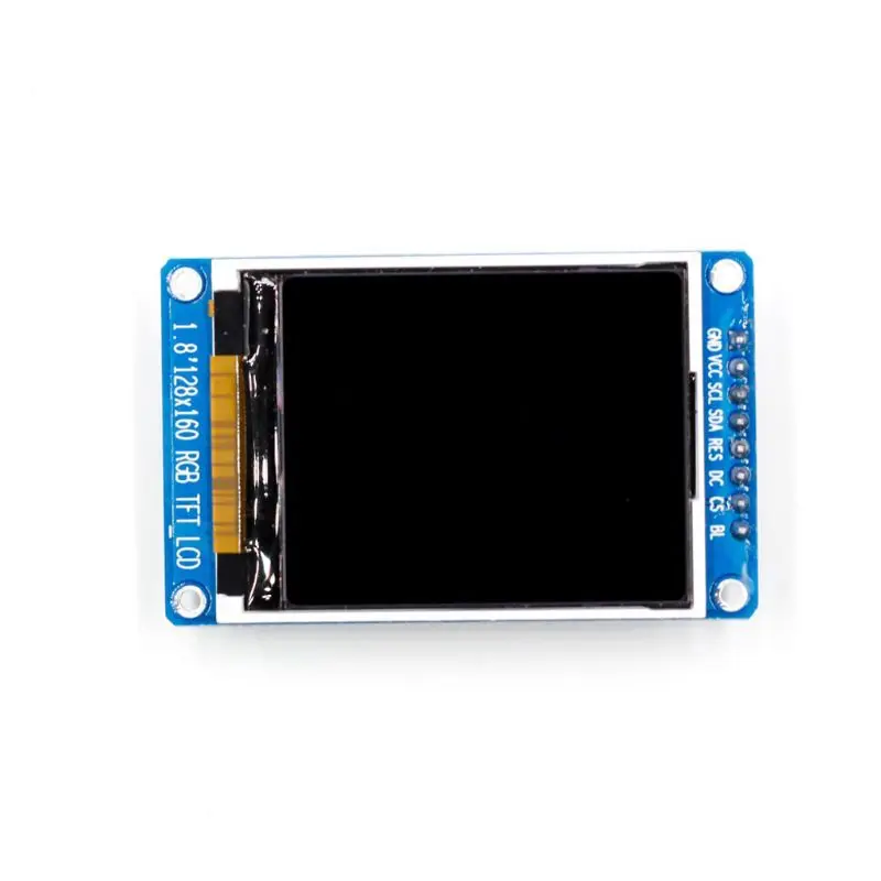 

1.8 Inch 0 SPI Full Color TFT LCD Display Screen Module ST7735S Control Chip 3.3V Power Supply DIY