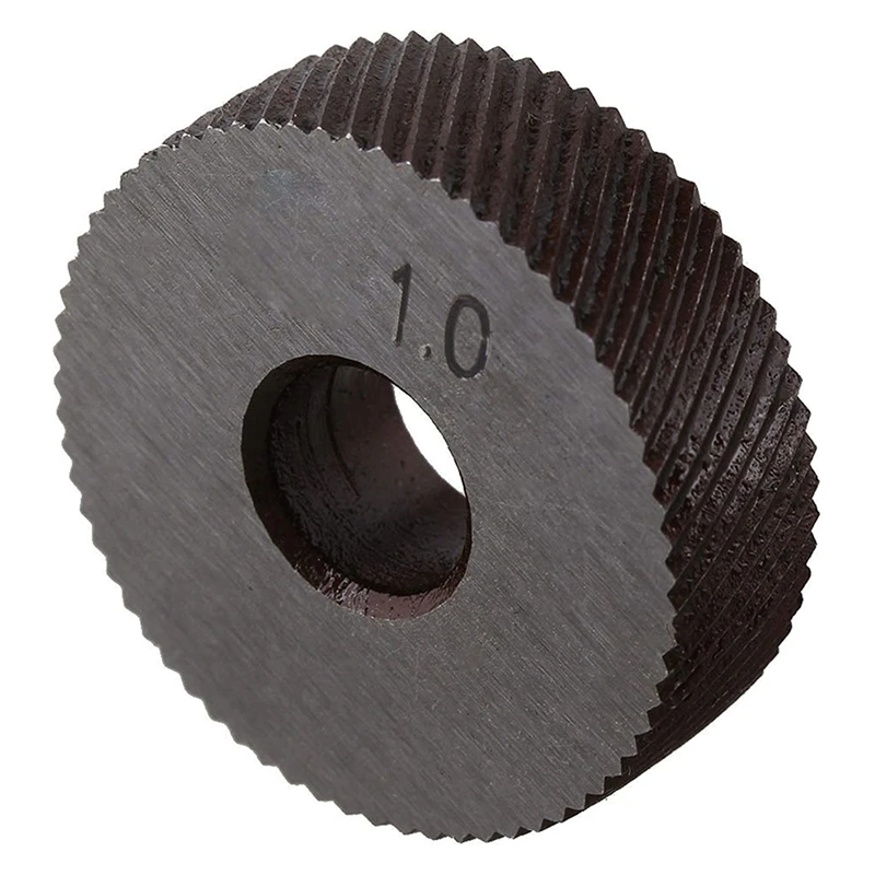 Dupla Roda Knurling Tool Kit, Linear Pitch Knurl Set, Aço Lathe Cutter, 7Pcs, 0.5mm, 1mm, 2mm