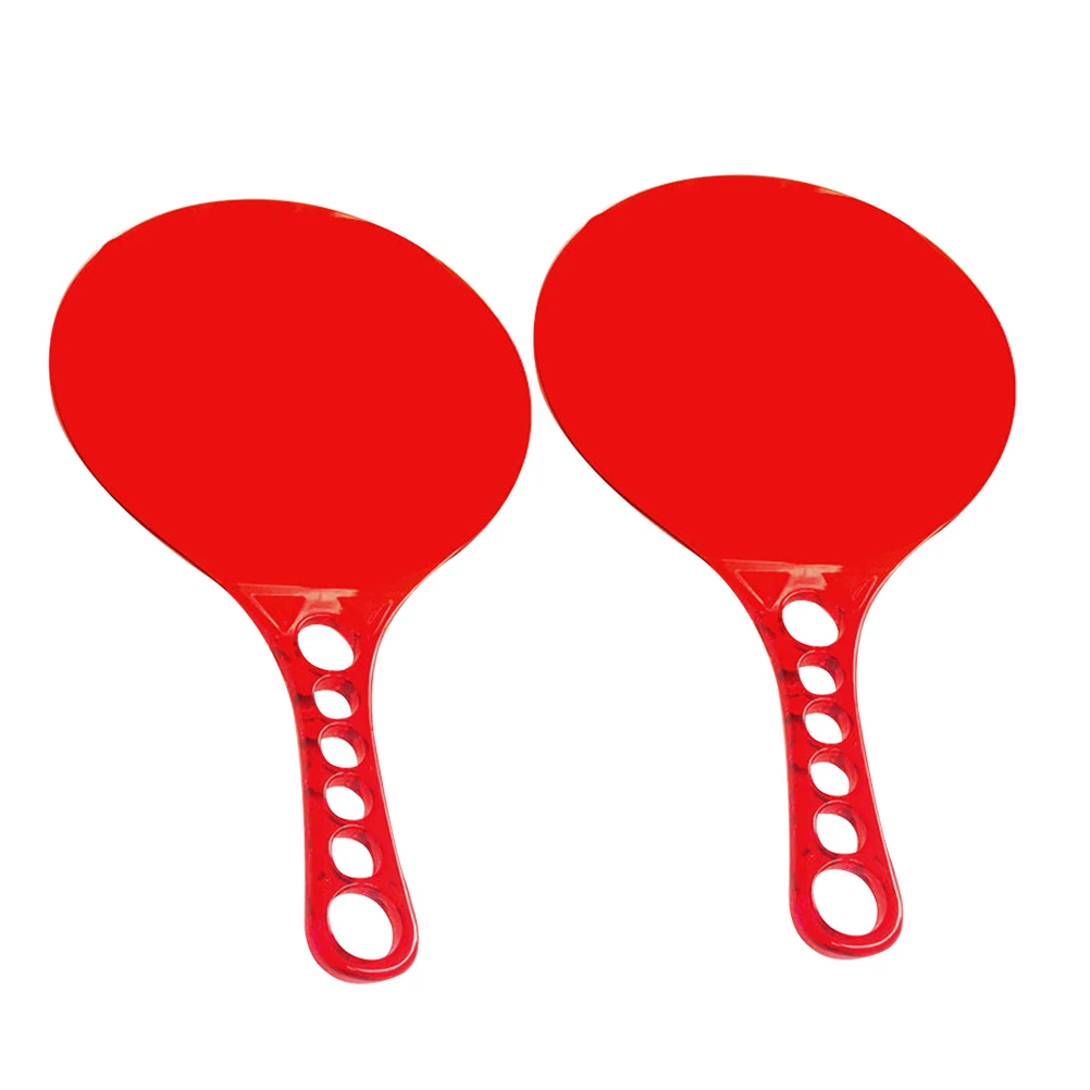 

2 Pairs Badminton Racket Premium Material Paddle Beach Outdoor Portable Ball Durable