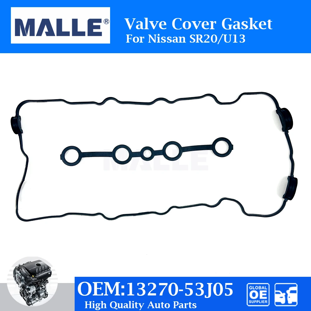 SR20 U13 Engine Valve Rocker Cover Gasket For Nissan LANNIA TSURU SENTRA Infiniti G20 NX SR20DE Auto Car Accessories 13270-53J05