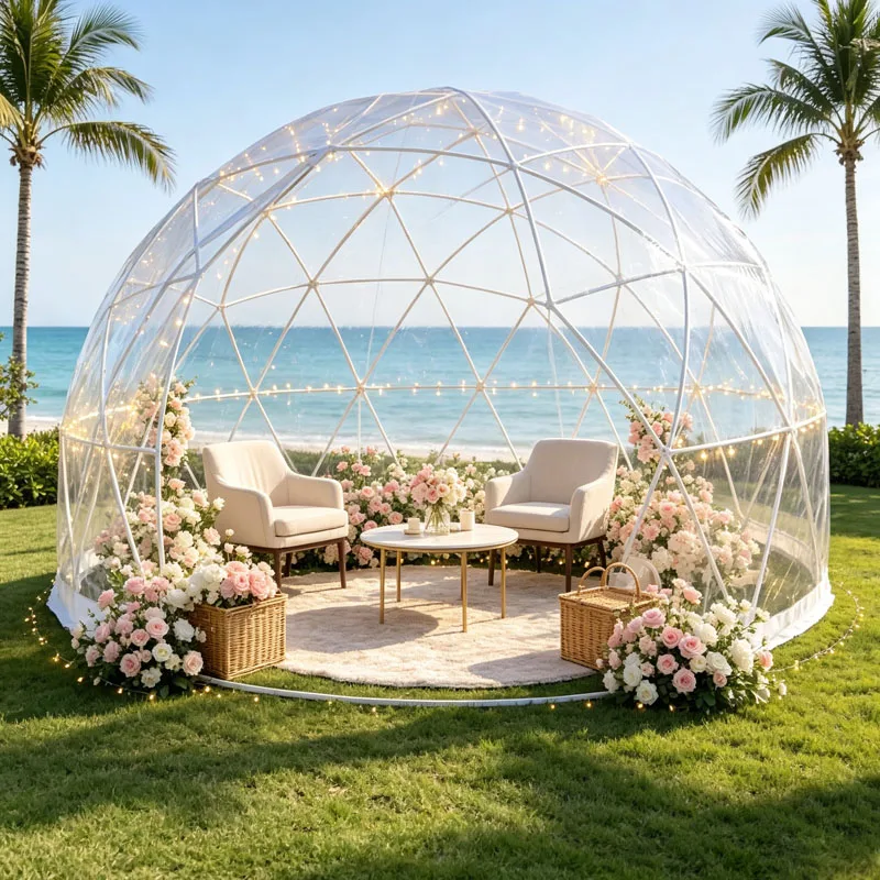 Bubble Dome Tent Clear Luxury Glamping Tent Outdoor Camping Garden Event Hotel Use Customized
