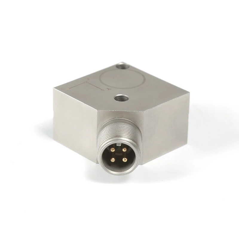 Universal 4-20mAh Output Vibration Transmitter 5-1.6 KHz Acceleration X Y Z Three-way 3-axis Vibration Sensor