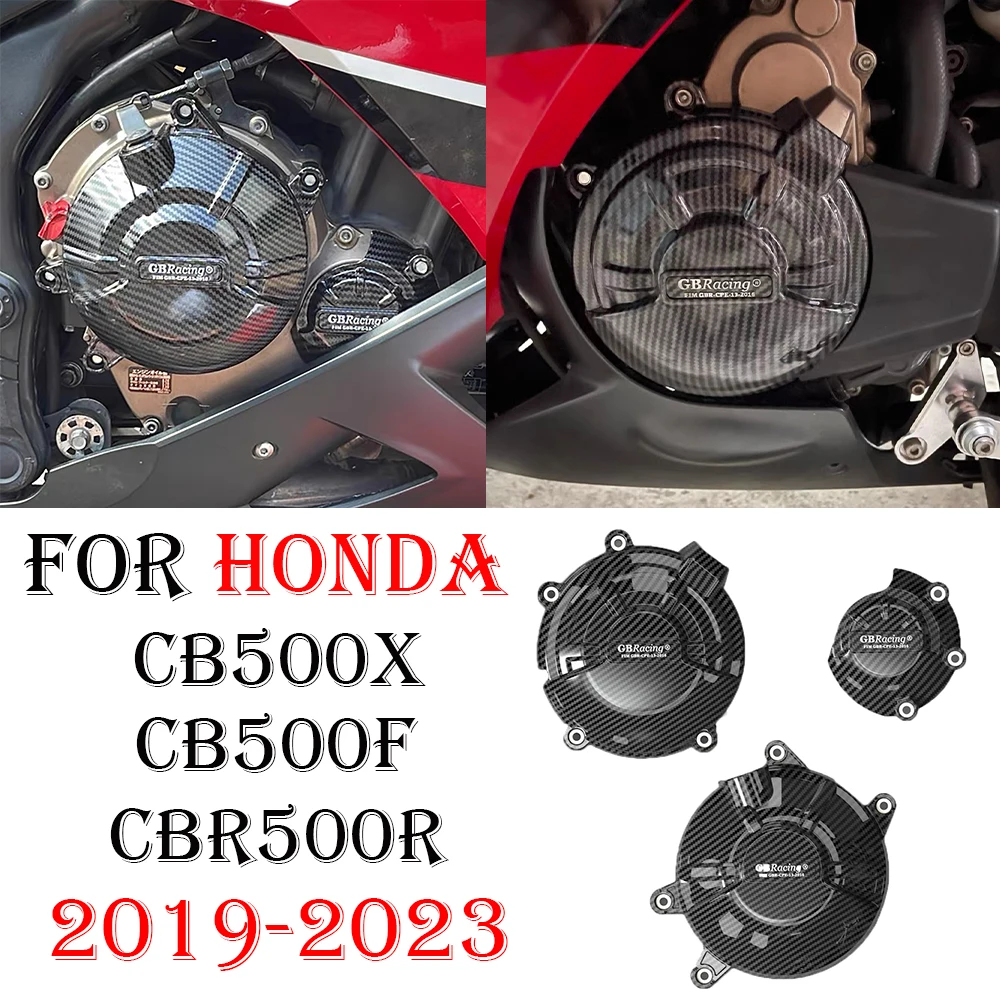 

Для Honda CBR500R CB500F CB500X 2019 2020 2021 2022 2023 крышка двигателя защита двигателя