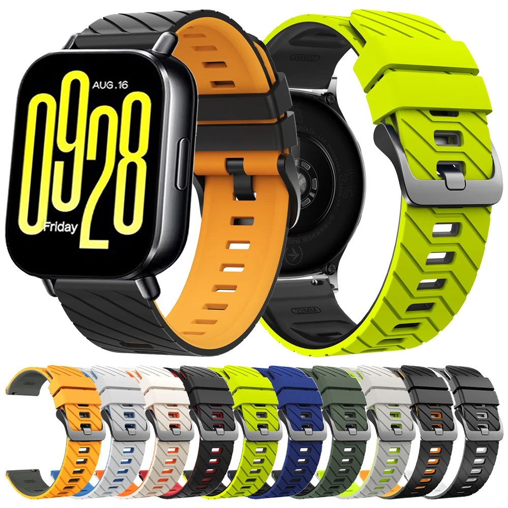 22Mm Silicone Watch… - image