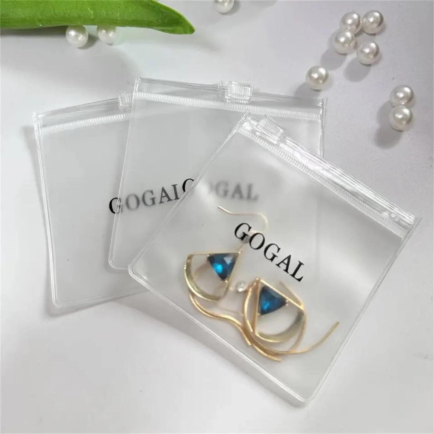 

Сумка для ювелирных изделий на 100, прозрачная сумка на молнии из ПВХ, высококачественная упаковка для ювелирных изделий по индивидуальному заказу, сумка для ювелирных изделий на заказ с бревно