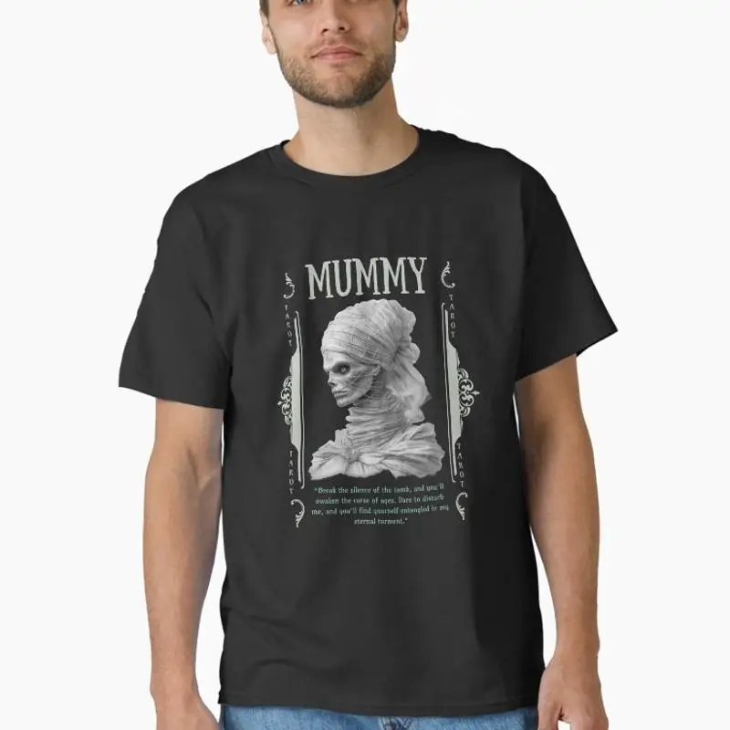 Hip Hop Blouses T Shirt  Mummy T-Shirt Men Clothing Korean Style